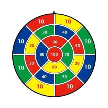 Imagem de Conjunto De Alvo De Dardos Adesivos Para Uso Interno E Externo Com Dar