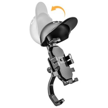 Imagem de Suporte Para Telemóvel Para Motocicleta | Base Giratória De 360 Graus Para Smartphone De Ciclismo - Base Para Telemóvel Para Bicicleta - Para Scooter, Homens, Mulheres, Jovens, Familia