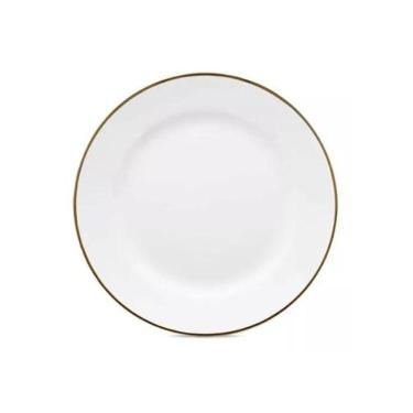 Imagem de Jogo De Pratos Sobremesa Em Porcelana Flamingo Com 6 Peças 22cm Oxford Sofia