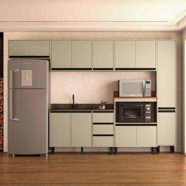 Imagem de Cozinha Modulada 6 Pecas sem Pia Koya Politorno