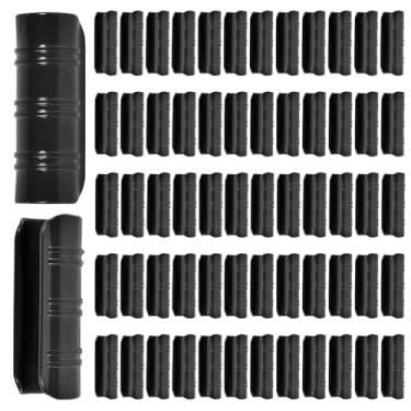 Imagem de ALI2 Pacote com 60 braçadeiras de estufa de 1,9 cm, clipes de tubo para edifícios de jardim, braçadeiras de tubo de moldura durável, clipes de estufa de filme de jardim para tubos de 1,9 a 2 cm
