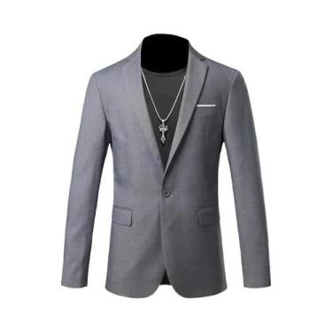 Imagem de Blazer Casual De Alta Qualidade Para Homens, Terno De Casamento Para N