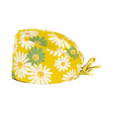 Imagem de Toucas De Algodão Com Estampa Floral Para Mulheres, Absorventes E Elás