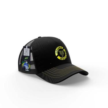 Imagem de Boné Masculino Country Trucker Telinha Galera DuAgro, Preto, Adulto