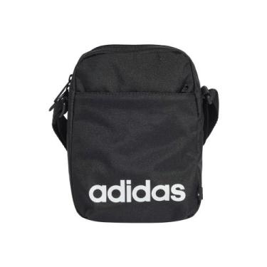 Imagem de Bolsa Adidas Transversal Linear Organizer Cor:Preto, Preto