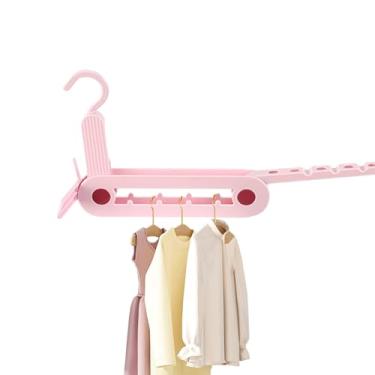 Imagem de Estendal Portátil Para Secagem De Roupa | Cabide Secador Para Vestuário | Varal Retrátil Para Secagem De Roupa,Para Casa De Banho Chuveiro Apartamento Dormitório Campismo Viagem Hotel