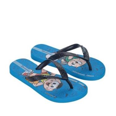 Imagem de Chinelo Infantil Menino Ipanema Turma Da Monica 26790 Azul-Masculino
