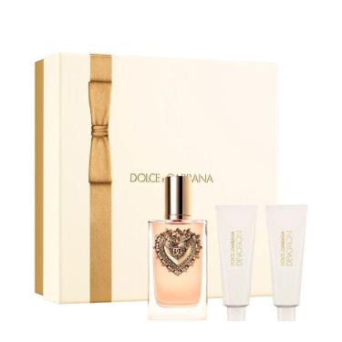 Imagem de Kit Dolce & Gabbana Devotion Feminino - Eau De Parfum + Shower Gel + Body Lotion
