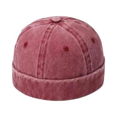 Imagem de Chapéu De Denim Retro Masculino Estilo De Rua Quatro Estações Moda Ao 