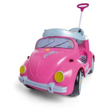 Imagem de Carrinho De Passeio e Pedal Infantil 1300 Fouks Calesita, Rosa