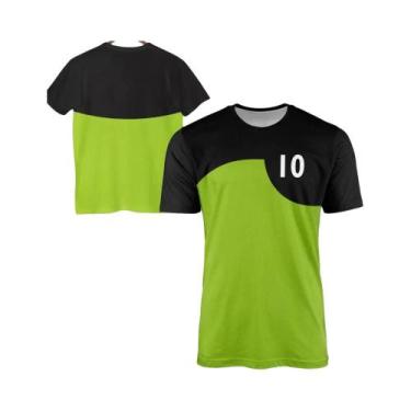 Imagem de Camiseta Unissex 3D Ben 10 Omnitrix Cosplay De Verão Com Manga Curta E