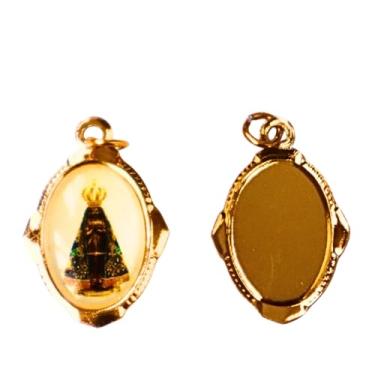 Imagem de Medalha N. Sra Aparecida Chapa Resinada 2 unidades