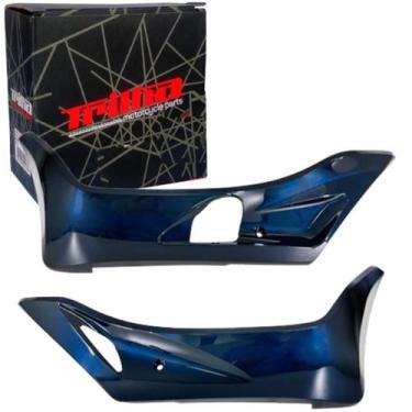 Imagem de Par de Carenagem Tampa Lateral Inferior AZUL PCX150 2018 - Trilha