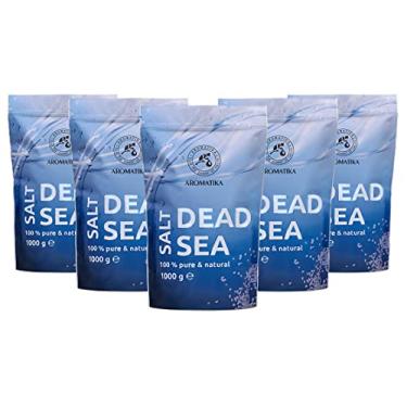 Imagem de Sal do Mar Morto 5 kg - 100% puro e natural - Sais do Mar Morto 5000 g - 5 kg - Cuidados com o corpo - Melhores benefícios para um bom sono - Beleza - Banho - Cuidados com o corpo - Bem-estar
