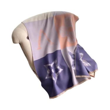 Imagem de Elegante Xale De Pashmina Imitação De Cashmere Grosso E Quente Com Pad
