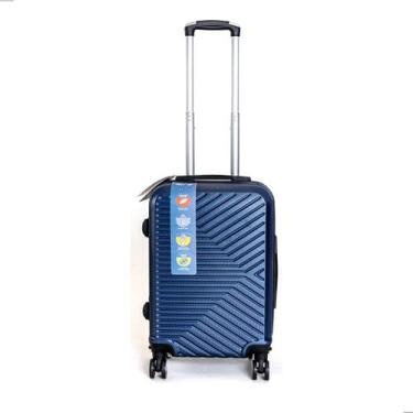 Imagem de Mala de Viagem Bordo Pequena 8kg 50x33x20 com Rodinhas Removíveis Gira