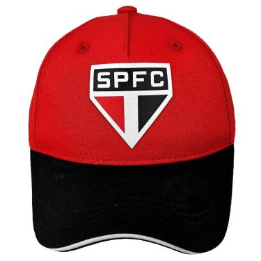 Imagem de Bone Sao Paulo Licenciado Aba Curva Conforto Infantil Oficial Cor:;Gênero:Únissex;Tamanho:Único-Unissex