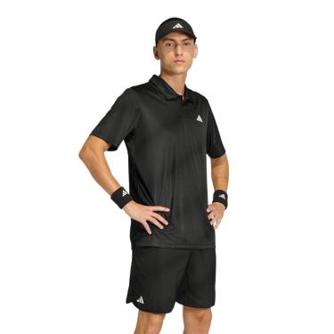 Imagem de Camisa Polo Adidas Club Tennis Climacool Carbono-P