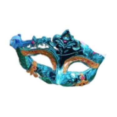 Imagem de Máscara Veneza Desenhada com Glitter - Carnaval - Genérico
