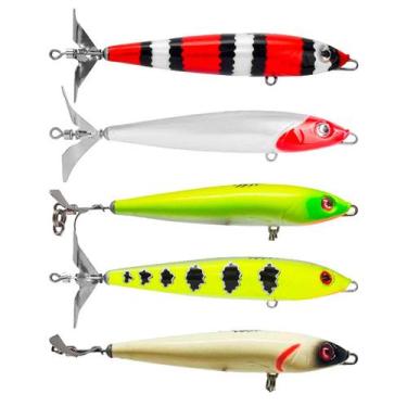 Imagem de Kit Isca Artificial MS TNT Hélice 95 By Johnny Hoffmann Cor 02, 14, 24