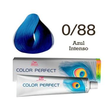 Imagem de Coloração Color Perfect 0.88 Azul Intenso  Wella - Wella Professionals