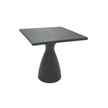 Imagem de Mesa Quadrada Tramontina Flut em Polietileno Grafite
