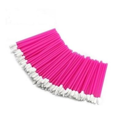 Imagem de Bastão Pincel Aplicador de Lip Gloss Rosa - Pacote com 50 Unidades - I