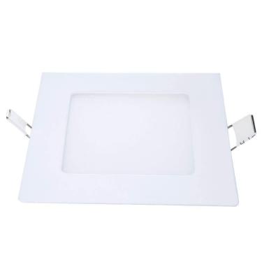 Imagem de Painel Quadrado Led Branco Frio 18w 6500k Avant De Embutir Bivolt 22x22 - Cód 858101378