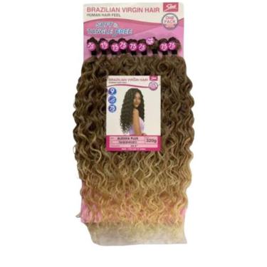 Imagem de Cabelo Cacheado Brazilian Virgin Hair Sleek Bio Vegetal Estilo Alessia