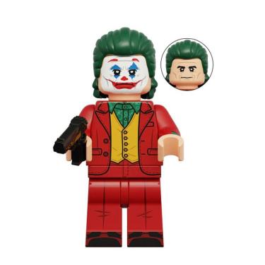 Imagem de Boneco Super Heroi Vilão Hq Bloco De Montar