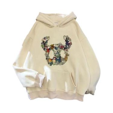 Imagem de Hoodies Masculinos Hollow Knight Ulzzang Grunge Y2k Estilo Estético, P