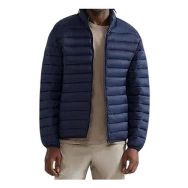 Imagem de Jaqueta Masculina Hering ML Puffer Azul Marinho - TMZAX7SI, G, Azul