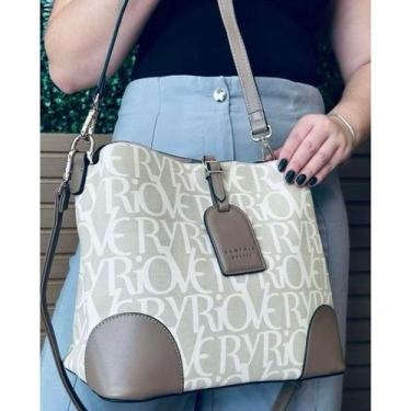 Imagem de Bolsa de ombro e transversal média trabalho dia a dia feminina Veryrio