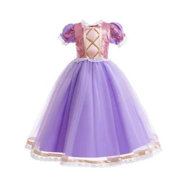 Imagem de Fantasia De Princesa a Bela E a Fera Para Meninas, Vestido De Festa De