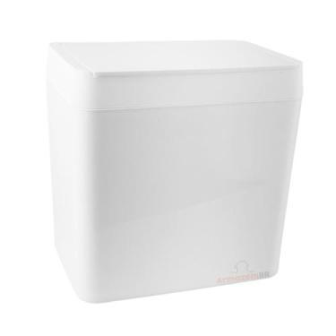 Imagem de Lixeira 5 Litros Cesto De Lixo Com Tampa De Bancada Cozinha Escritório