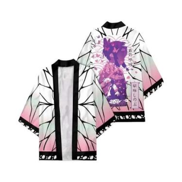 Imagem de Verão Devil Killer Cosplay Masculino Anime Japonês 3D Impresso Casual 