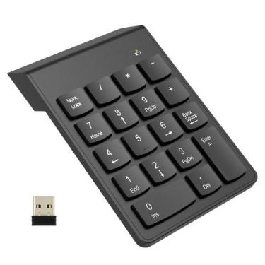 Imagem de Teclado Numérico Sem Fio NOOX para Escritório e Contabilidade - Conexã