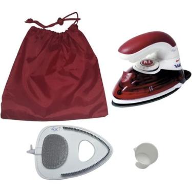 Imagem de Ferro A Vapor Westpress W-777 Bivolt Com Base Antiaderente, Vermelho, 