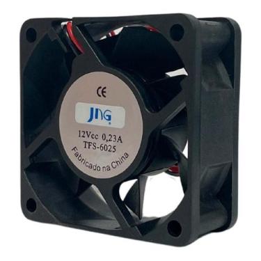 Imagem de Ventilador de Painel 60x60x25mm 12VCC Bucha TFS602512M JNG