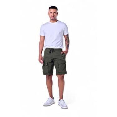 Imagem de Bermuda Masculina Micro Fibra Cargo-Masculino