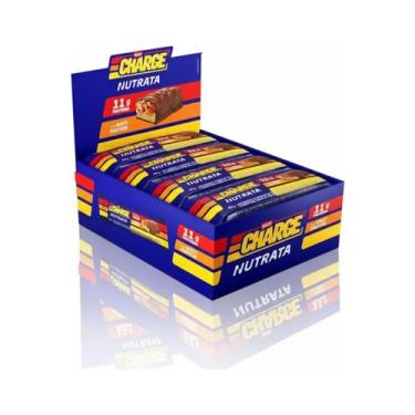 Imagem de Barra charge nutrata com whey display com 12 unidades nutrata