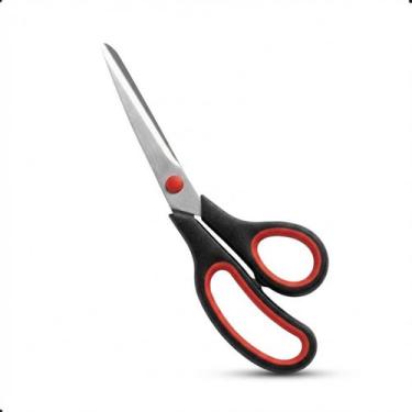 Imagem de Tesoura Inox 21cm Aço Inoxidável Corte Preciso Cabo Ergonômico Multius