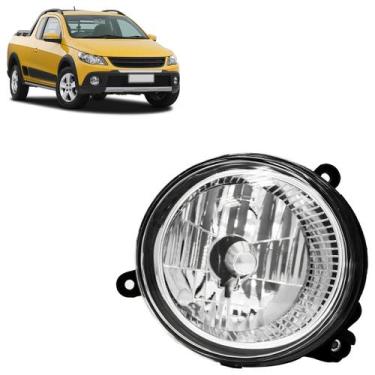 Imagem de Par Farol Milha Auxiliar Saveiro Cross G5 2009 2010 2011 2012 2013 201