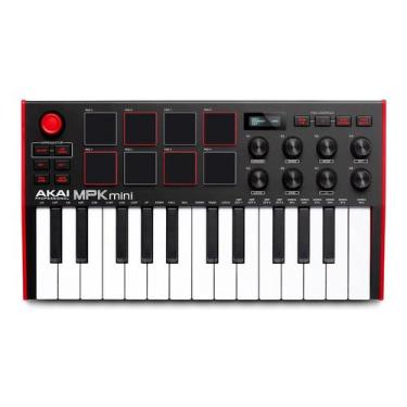 Imagem de Controlador MIDI 25 Teclas AKAI MPK Mini Mk3