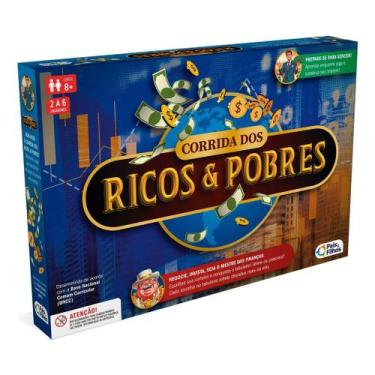 Imagem de Jogo De Tabuleiro Corrida Dos Ricos & Pobres - Pais e Filhos