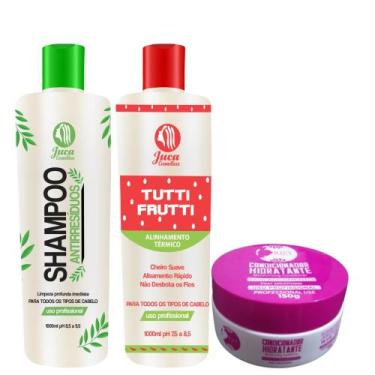 Imagem de Kit Ativo Selagem Progressiva Tutti Frutti 1l + Máscara Pós Alisamento