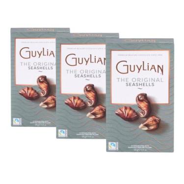 Imagem de Chocolate Belga Guylian Bombom Pralinê 3 Caixas 125g