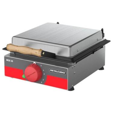 Imagem de Grill Elétrico 30cm Metalcubas MGE30, Inox, 110V