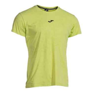 Imagem de Camiseta Joma Challenge Verde e Preta Masculina, GG