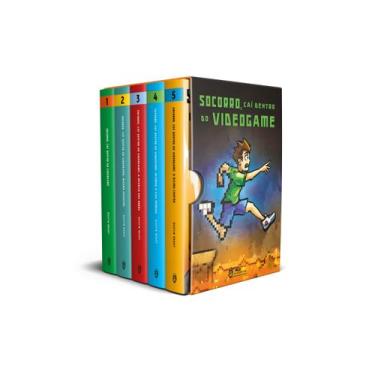 Imagem de Livro - Box  Socorro, caí dentro do videogame